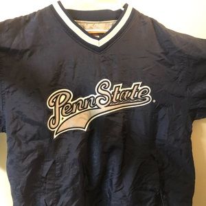 Vintage 1990s Penn State University College Football crewneck Windbreaker rare